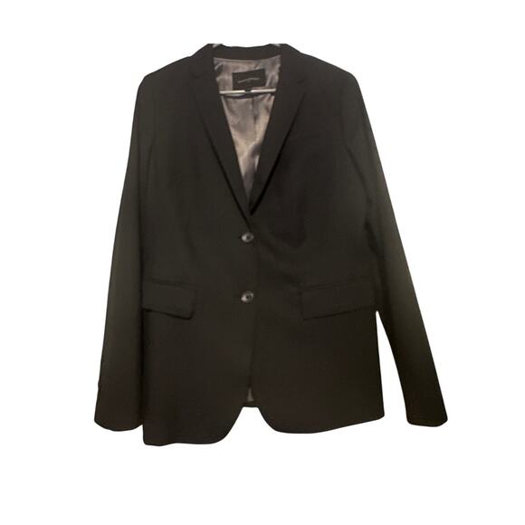 Banana Republic Jackets & Blazers - Banana Republic Washable Two Button Blazer - Black - Size 8 - Classic Tailored